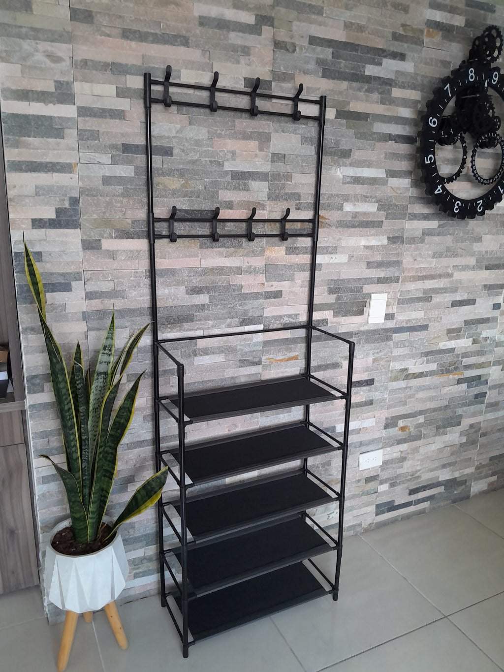 ORGANIZADOR DE 5 NIVELES CON PERCHERO
