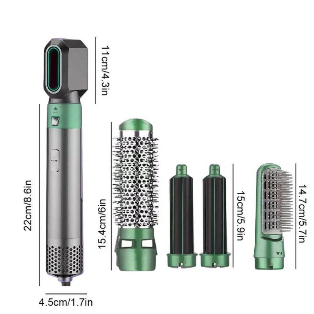 Cepillo Electrico Pronova 5 En 1 Secador