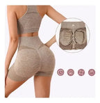 Conjunto Deportivo Mujer Gym Yoga Shorts
