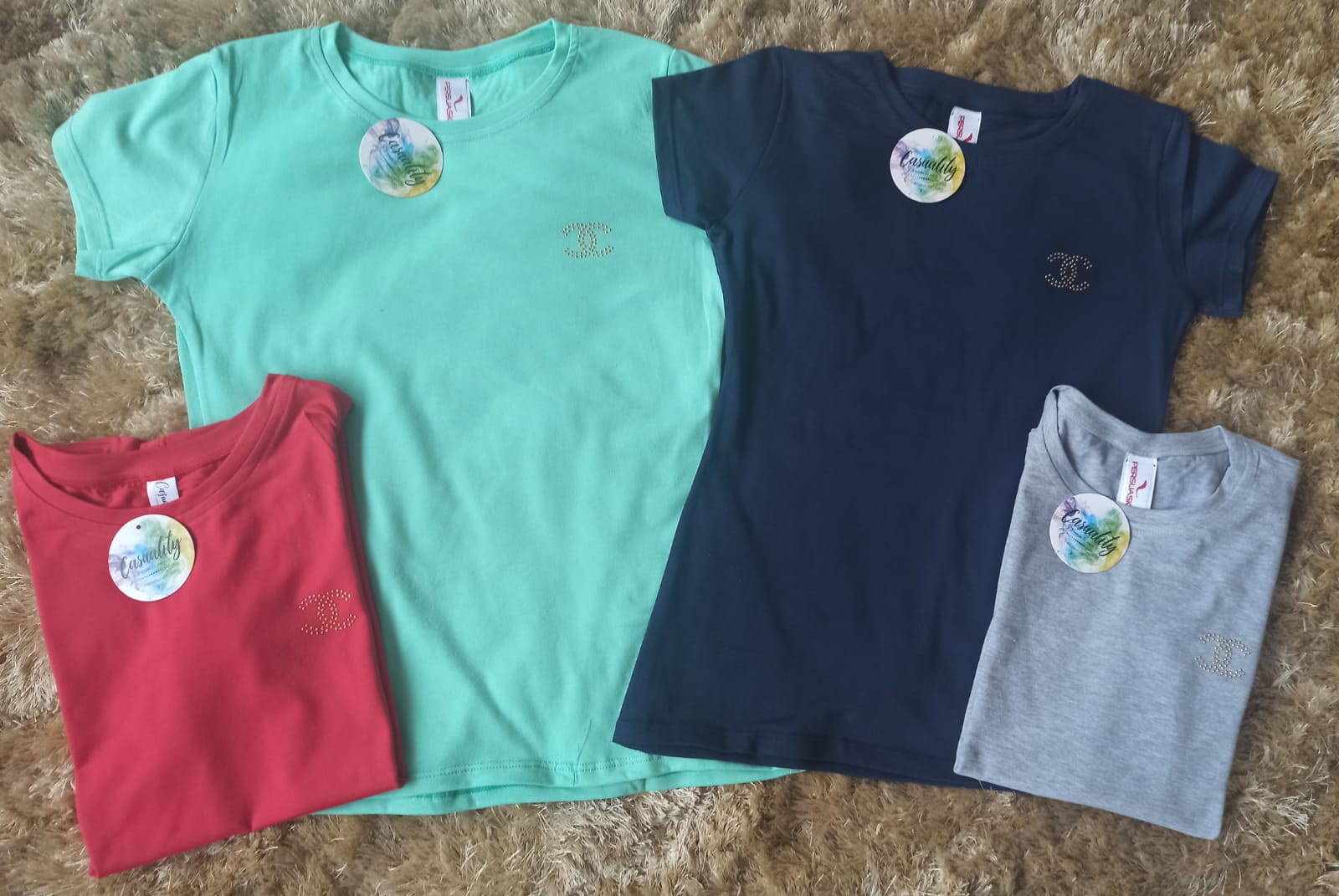 CAMISETAS DE DAMA X 6 UNID