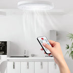 ⚡¡¡Venta relámpago!!Ventilador LED Inteligente TurboMax™ 💨 2 en 1 [Se Instala como un Bombillo]