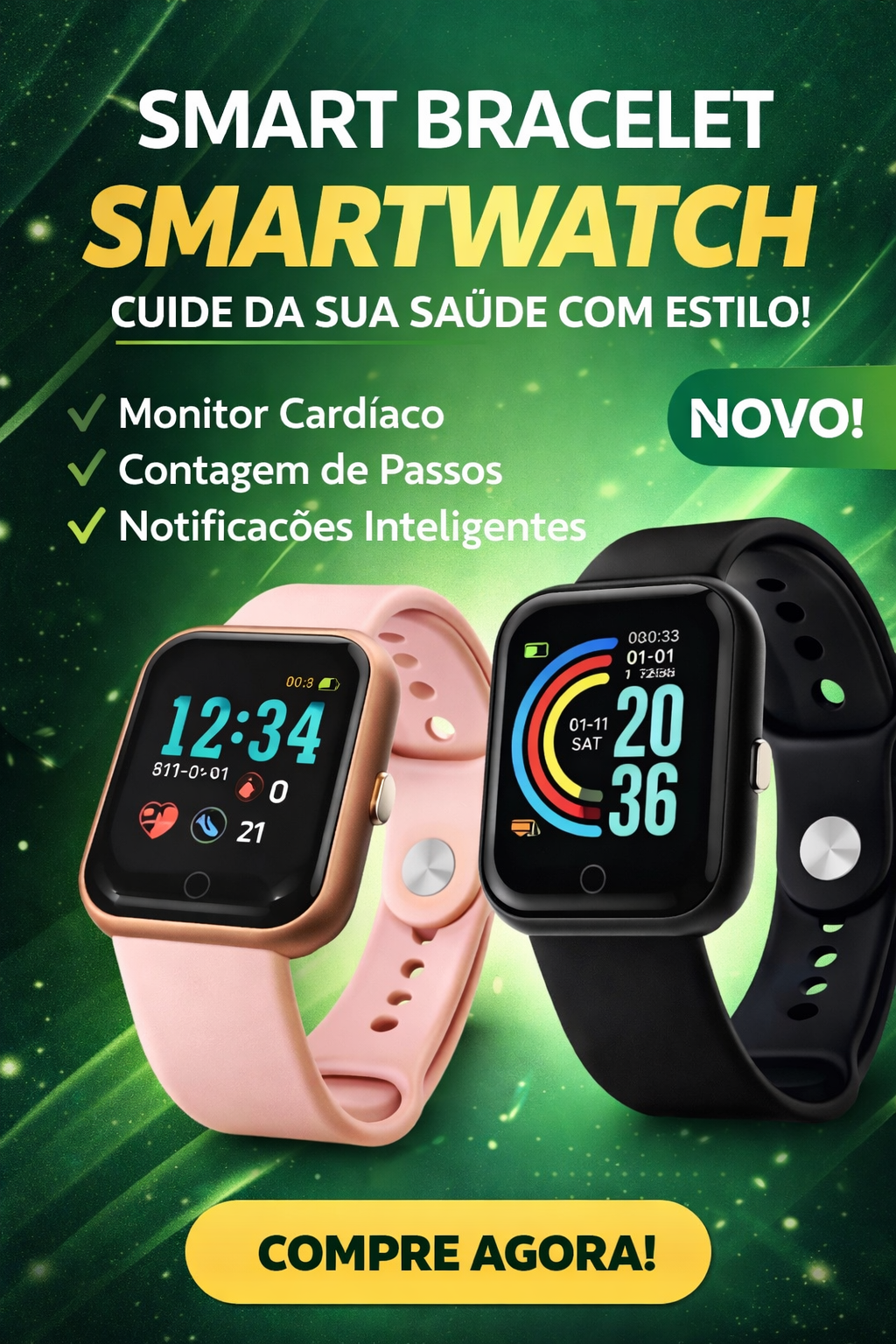 Smartwatch Y68 Ultra Reloj